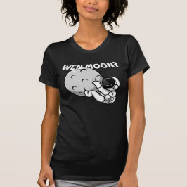 温月？ – クリプトおもしろい宇宙飛行士ミーム Tシャツ