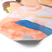 温水カラーファミリーラブポスター ポスター (角)