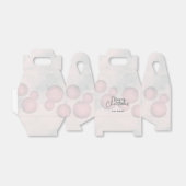 温水カラーホリデークリスマスパーティの招待状 フェイバーボックス (折り畳みなし)