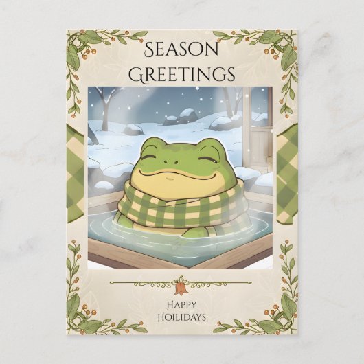 温泉の休息 ポストカード (正面)