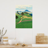 温泉レンジ川瀬天草1922年蓮井 ポスター (キッチン)