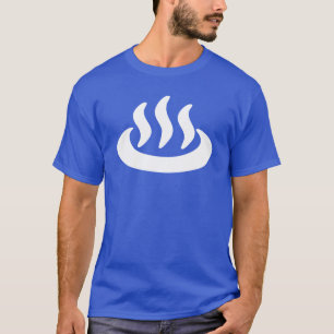 温泉温泉温日本の標識 Tシャツ