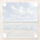 温泉 ガラスコースター (裏面)