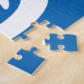 温泉♨熱春温泉日本の標識 ジグソーパズル (側面)