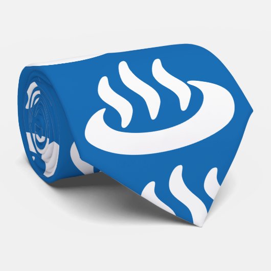 温泉♨熱春温泉日本の標識 ネクタイ (ロール)