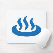 温泉♨熱春温泉日本の標識 マウスパッド (マウス)