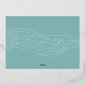 温波 |フォトコラージュ3 箔シーズンカード (裏面)