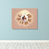 温素朴中色フォトデザイン キャンバスプリント (インサイチュ (ウッドフロア))