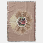 温素朴中色フォトデザイン スローブランケット (正面縦)