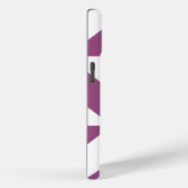 温紫色のジオメトリックデコキューブ Case-Mate iPhoneケース (裏面 / 右)