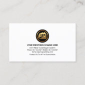 温絵を描層画家 名刺 (裏面)