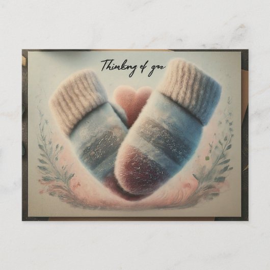 「温考えかい願いと気にお前の」 ポストカード (正面)