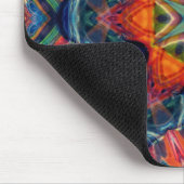 温自然度万華鏡のように千変万化するパターン勾配 マウスパッド (コーナー)