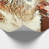 温色動物モルモット ラッピングペーパー (角)