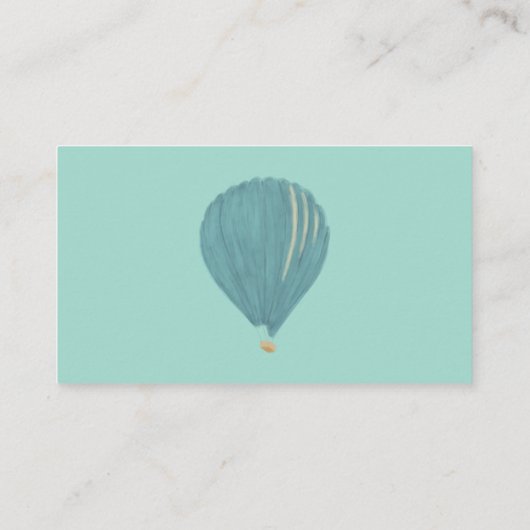 温色彩の鮮やか気の吹き出しカスタム 名刺 (裏面)