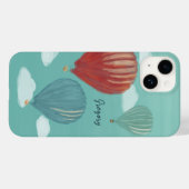 温色彩の鮮やか気球パーソナライズされた Case-Mate iPhoneケース (裏面 (横))