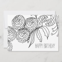 温色着色植物芸術