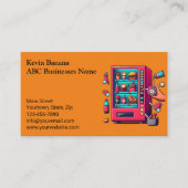 温調自動販売機 名刺 (正面)