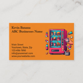 温調自動販売機 名刺