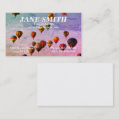 温風カラフル船旅行テーマ 名刺 (正面/裏面)