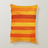 温風化オレンジ赤いモノグラム アクセントクッション (裏面(縦))