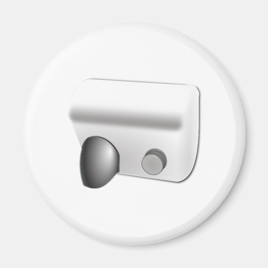 温風式手乾燥装置 マグネット (正面)