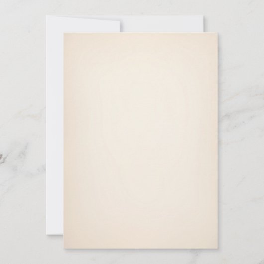 温風気球ベビーシャワー招待状 招待状 (裏面)