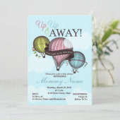 温風船シャワー招待状 招待状 (スタンド正面)
