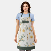 温魅力的冬フェスティバルカスタム エプロン (着用した状態)