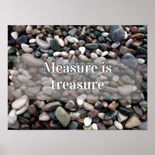 測るは宝のやる気を起こさせるポスター ポスター (正面)
