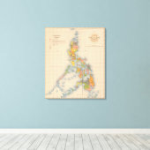 測候所地震第5号 キャンバスプリント (インサイチュ (ウッドフロア))