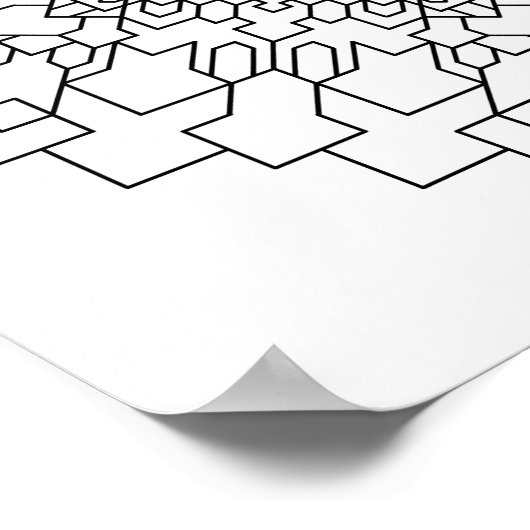 測地マンダラ#15 ポスター (角)