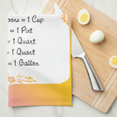 測定に相当するキッチンヒントタオル キッチンタオル (四つ折り)