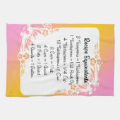 測定に相当するキッチンヒントタオル キッチンタオル (横)