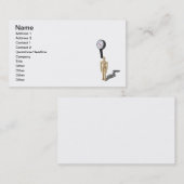 測定のストレス 名刺 (正面/裏面)