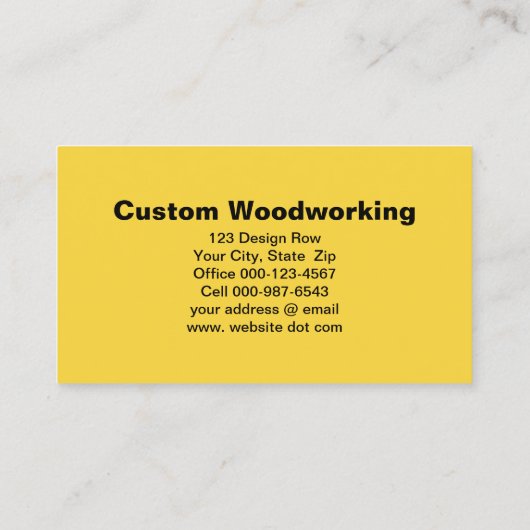 測定テープ木工プロフェッショナルQRコード 名刺 (裏面)