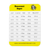 測定マグネットイエローロゴ マグネット (縦)