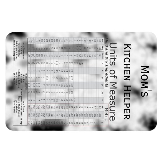 測定単位プレミアムFlexiマグネット マグネット (横)