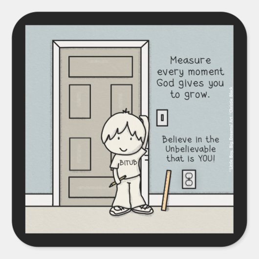 測定可能な瞬間 スクエアシール (正面)