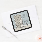 測定可能な瞬間 スクエアシール (封筒)