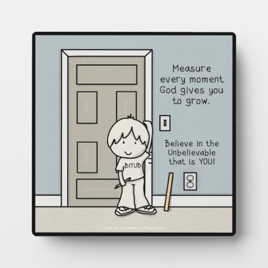 測定可能な瞬間 フォトプラーク (正面)