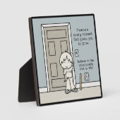 測定可能な瞬間 フォトプラーク (正面)