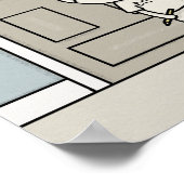 測定可能な瞬間 ポスター (角)