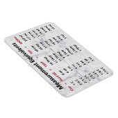 測定用等価磁石 マグネット (右側)