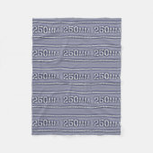 測定要素 フリースブランケット (正面)