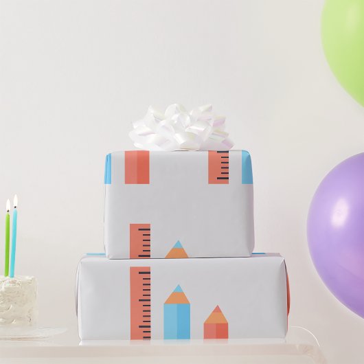 測定鉛筆 ラッピングペーパー