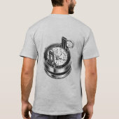 測量地測量士Tシャツ Tシャツ (裏面)