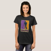 測量地質測量技師テオドライトプロ Tシャツ (正面フル)