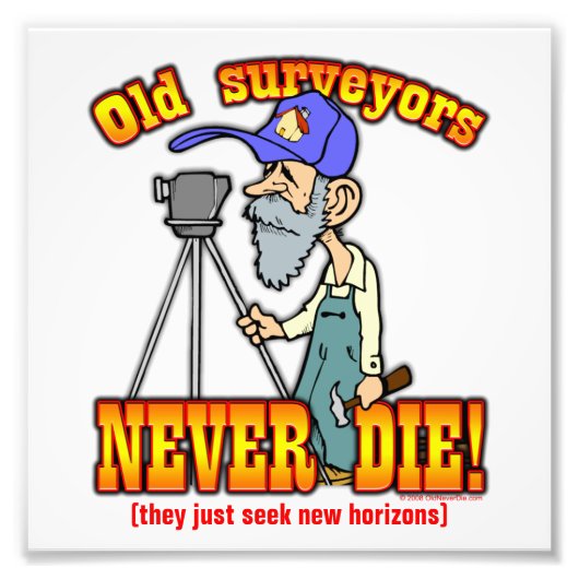 測量士 フォトプリント            (正面)