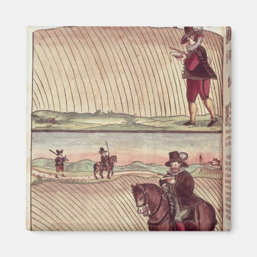 測量士， c.1590 マグネット (正面)